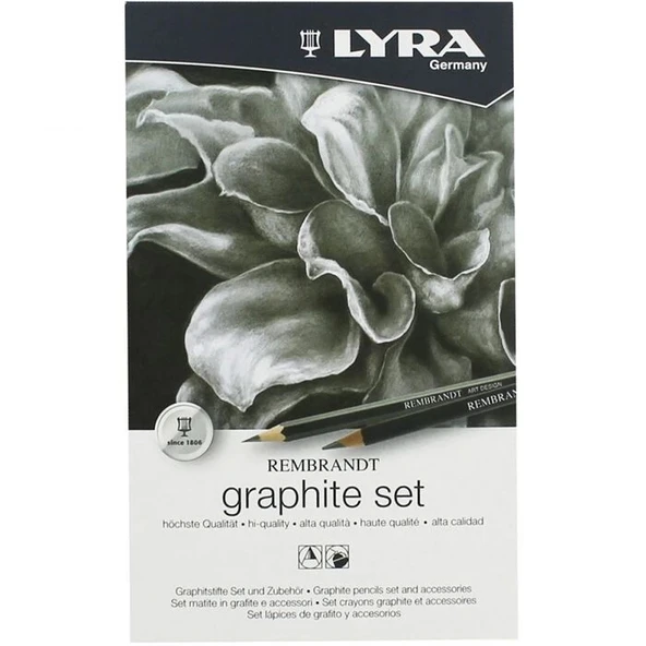 Supertrend Rembrandt Graphite Set Karakalem Eskiz Çizim Seti 11'li - 1