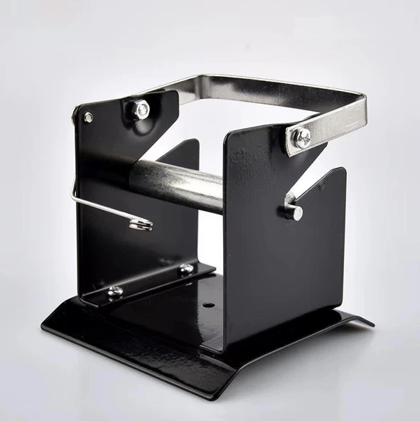 Havya Sehpası - Havya Standı Metal Lehim Makara Tutuculu 90x92 mm - 1