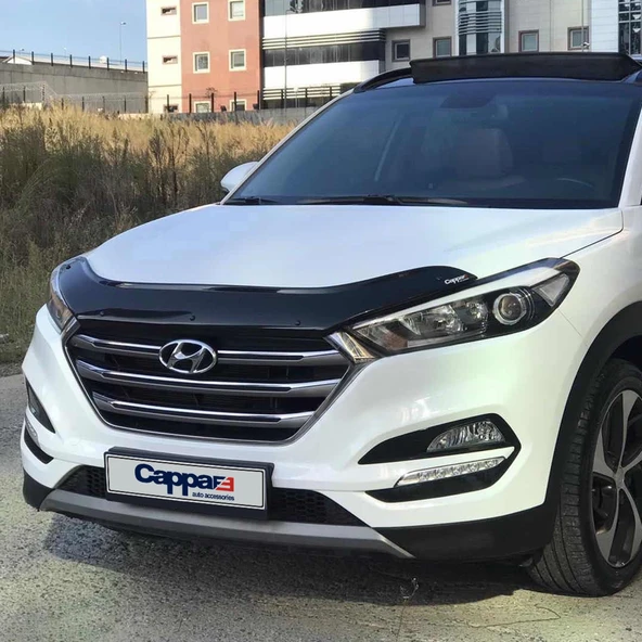 Hyundai Tucson 2016-2018 Yıl Arası Kaput Rüzgarlığı 4mm - 11
