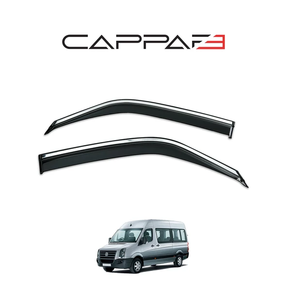 Mercedes Sprinter 2006-2012 Yıl Aralığı Uyumlu Cam Rüzgarlığı 2 Parça Kromlu - 7