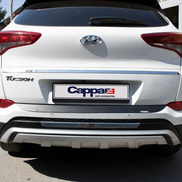 Hyundai Tucson 2016-2018 Yıl Arası Arka Tampon Eşiği Mat - Resim 6
