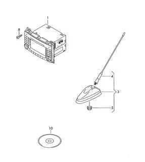 Vag Anten Sprinter 906 06>16 Crafter 06>16 - Plastech P12531