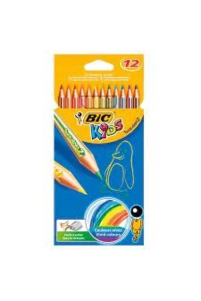 Bic Tropıcolors Kuru Boya 12 Li