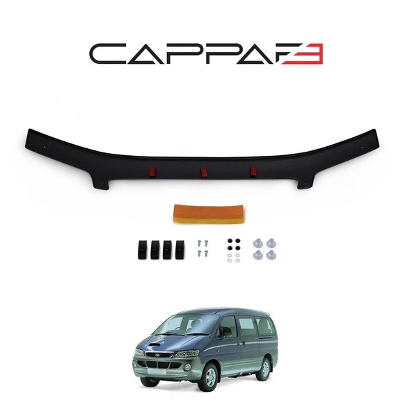 Hyundai Starex 2003-2008 Yıl Arası Kaput Rüzgarlık 3mm - Resim 2