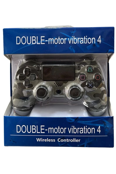 GlrTech P4B Kablosuz Oyun Kolu  Double Motor Titreşimli Şarj Edilebilir PS4 Uyumlu - 2