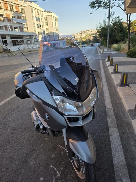 MOTOCAM BMW R 1200 RT Siperlik Ön Cam 2005-2015 Model 70cm Füme Renkli 4mm - Resim 2