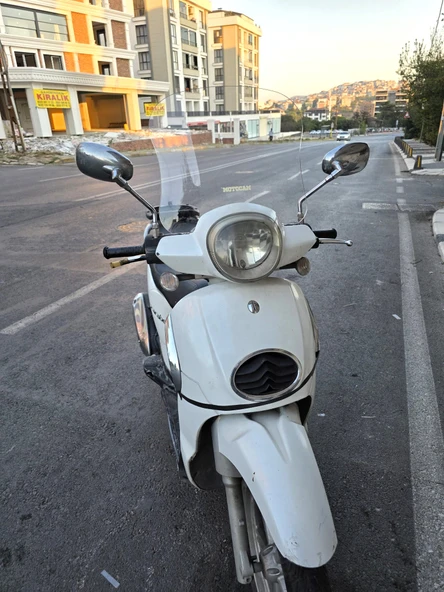 MOTOCAM Aprilia Scarabeo 200 İe Siperlik Ön Cam 35cm 2008-2015 Model Şeffaf Renkli 4mm - Resim 2