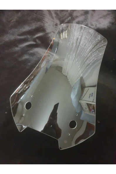 MOTOCAM Kawasaki Versys Siperlik Ön Cam 2015-2018 Model 52cm Şeffaf Renkli 4mm - Resim 3