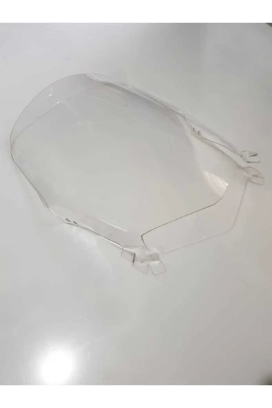 MOTOCAM CF Moto Jetmax 250 Siperlik Ön Cam 2012-2016 Model 50cm Şeffaf Renkli 4mm - Resim 2