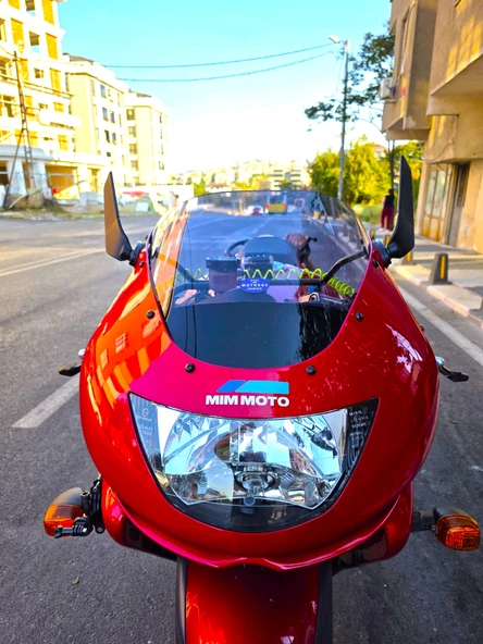 MOTOCAM Kawasaki ZX-9R Siperlik Ön Cam 1994-2003 Model 41cm Füme Renkli 4mm ürün görseli