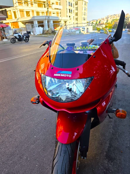 MOTOCAM Kawasaki ZX-9R Siperlik Ön Cam 1994-2003 Model 41cm Şeffaf Renkli 4mm - Resim 3