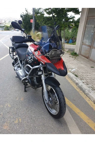 MOTOCAM Bmw R 1200 GS Siperlik Ön Cam 2004-2012 Model 40cm Füme Renkli 4mm ORTA BOYLU CAM - Resim 3