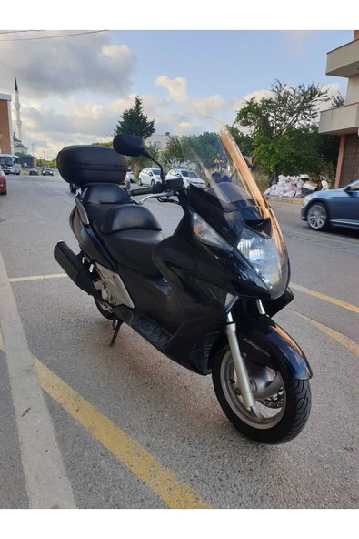 MOTOCAM Honda Silverwing FJS 600 Siperlik Ön Cam 2001-2012 Model 52cm Şeffaf Renkli 4mm - Resim 2