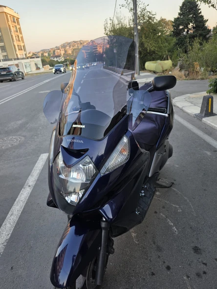 MOTOCAM Honda Silverwing FJS 600 Ön Cam 2001-2012 Model 68cm Füme Renkli 4mm ELCİKLİ - Resim 3