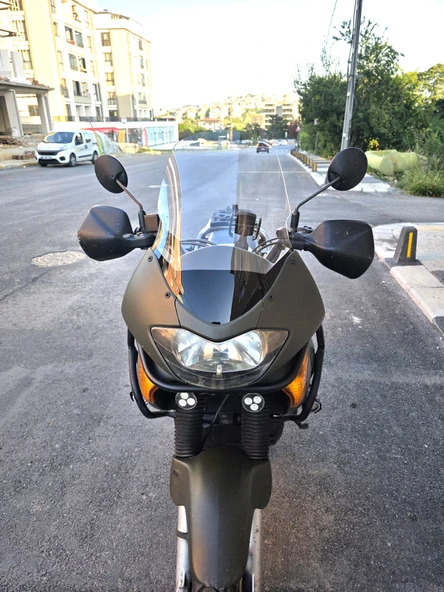 MOTOCAM Honda Transalp XL 650 Siperlik Ön Cam 2000-2008 Model 54cm Şeffaf Renkli 4mm ürün görseli