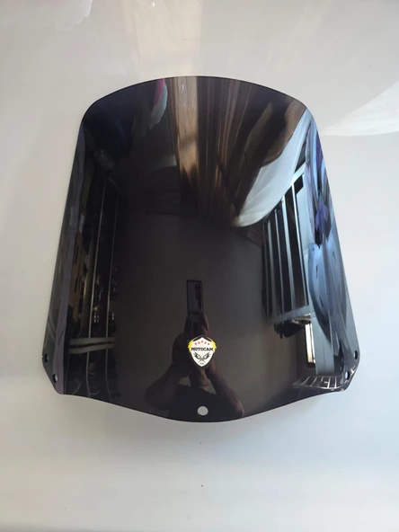 MOTOCAM Honda FES 250 Foresight Siperlik Ön Cam 1997-2007 Model 41cm Siyah Renkli 4mm ürün görseli