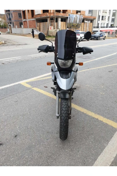 MOTOCAM Bmw F650 GS Siperlik Ön Cam 2004-2007 Model 45cm siyah Renkli ( 4 Delikli ) 4mm ürün görseli