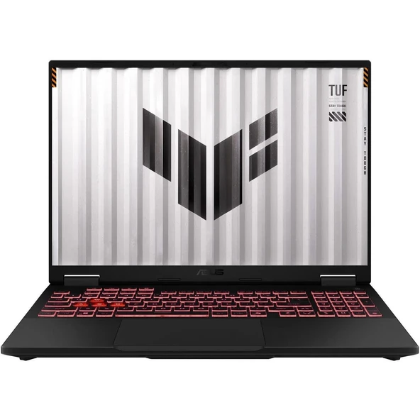 Tuf Gaming A16 FA608PM-RV026 Amd Ryzen 9 8940HX 32GB 1tb SSD RTX5060-8GB 115W Freedos 16" 165Hz Wuxga Taşınabilir Bilgisayar ürün görseli