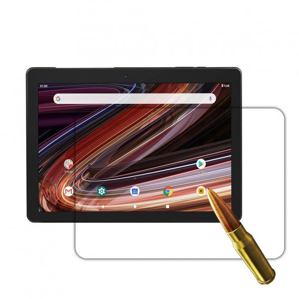 Vestel  V Tab Z1 10.1 inç Tablet için Kırılmaz Nano Cam Ekran Koruyucu - 4
