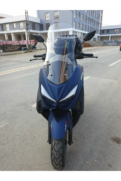 MOTOCAM Arora Max T 150 Siperlik Ön Cam 2022-2025 Model 75cm Şeffaf Renkli 4mm UZUN CAM ürün görseli