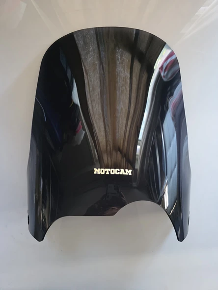 MOTOCAM Bmw R 1150 GS Siperlik Ön Cam 1999-2004 Model 49cm Siyah Renkli 4mm ürün görseli