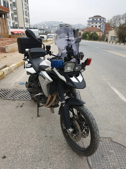 MOTOCAM Bmw F650 F750 F850 GS Siperlik Ön Cam 2008-2012 Model 47cm Füme Renkli 4mm ürün görseli