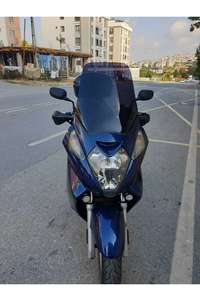 MOTOCAM Honda Silverwing SWT 400 Siperlik Ön Cam 2006-2009 Model 52cm Siyah Renkli 4mm ürün görseli