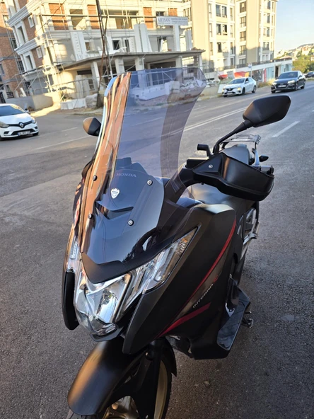 MOTOCAM Honda NC 750 D İntegra Siperlik Ön Cam 2014-2020 Model 68cm Füme Renkli 4mm - Resim 3