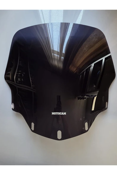 MOTOCAM Honda Goldwing GL 1500 Siperlik Ön Cam 2007-2008 Model 66cm Siyah Renkli 4mm ürün görseli