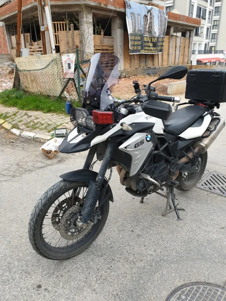 MOTOCAM Bmw F650 F750 F850 GS Siperlik Ön Cam 2008-2012 Model 47cm Füme Renkli 4mm - Resim 2