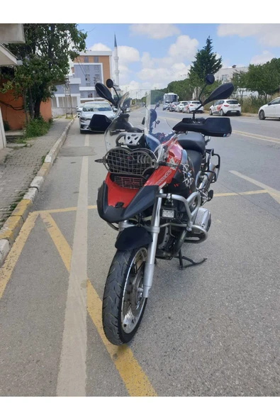 MOTOCAM Bmw R 1200 GS Siperlik Ön Cam 2004-2012 Model 40cm Şeffaf Renkli 4mm ORTA BOYLU CAM - Resim 3