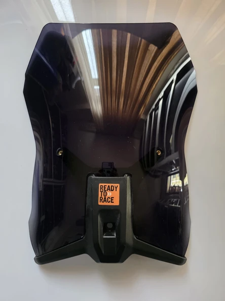 MOTOCAM KTM Duke 250-390 Siperlik Ön Cam 2013-2023 Model 57cm Siyah Renkli UZUN CAM ürün görseli