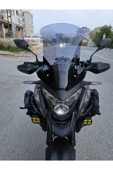 MOTOCAM Honda VFR 1200 Siperlik Ön Cam 2012-2015 Model 58cm Füme Renkli 4mm ürün görseli