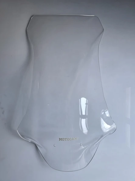 MOTOCAM Honda X-ADV 750 Siperlik Ön Cam 2017-2020 Model 70cm Şeffaf Renkli 4mm UZUN CAM - Resim 2