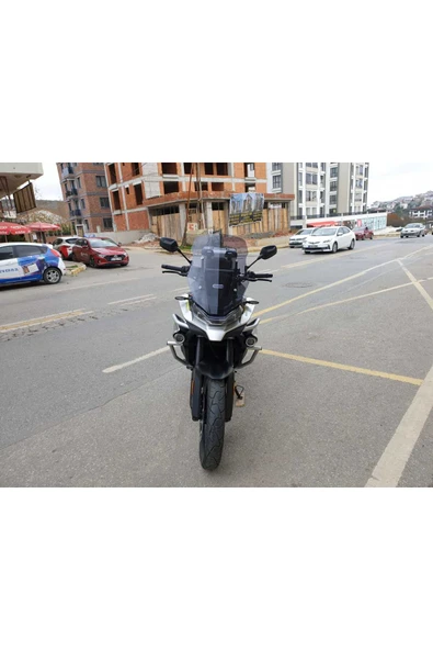 MOTOCAM CF MOTO 800 MT Siperlik Ön Cam 2022-2025 Model 57cm Füme Renkli 4mm UZUN CAM ürün görseli