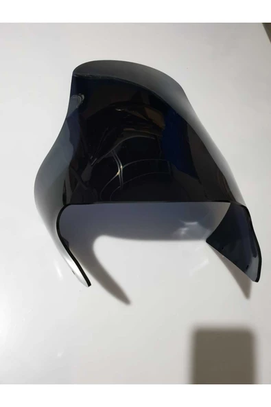 MOTOCAM Bmw F650 ST Siperlik Ön Cam 1993-2000 Model 58cm Siyah Renkli 4mm - Resim 2