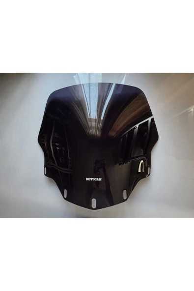 MOTOCAM Honda Goldwing GL 1500 Siperlik Ön Cam 2007-2008 Model 66cm Siyah Renkli 4mm - Resim 3