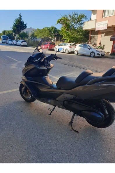 MOTOCAM Honda Silverwing SWT 600 Siperlik Ön Cam 2008-2013 Model 70cm Füme Renkli 4mm - Resim 3