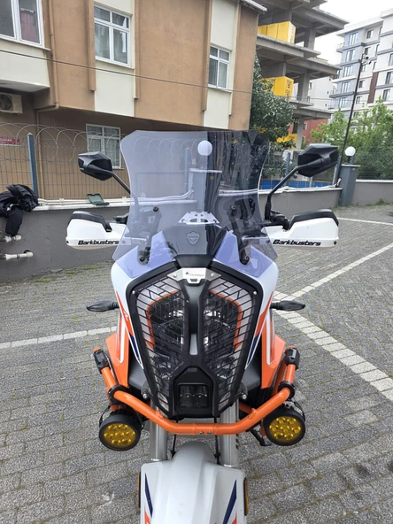 MOTOCAM KTM 1290 Super Adventure Siperlik Ön Cam 2021-2025 Model 41cm Füme Renkli ürün görseli