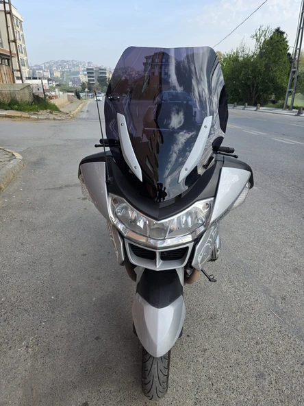 MOTOCAM BMW R 1200 RT Siperlik Ön Cam 2005-2015 Model 70cm Siyah Renkli 4mm - 1