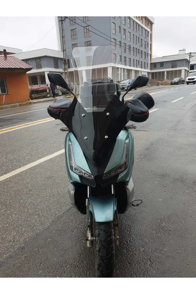 MOTOCAM Arora Beatrix 150 Siperlik Ön Cam 2023-2025 Model 78cm şeffaf Renkli 4mm UZUN CAM ürün görseli