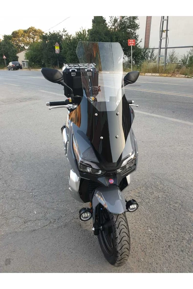 MOTOCAM RKS Freccia 150 Siperlik Ön Cam 2022-2025 Model 78cm şeffaf Renkli 4mm UZUN CAM ürün görseli