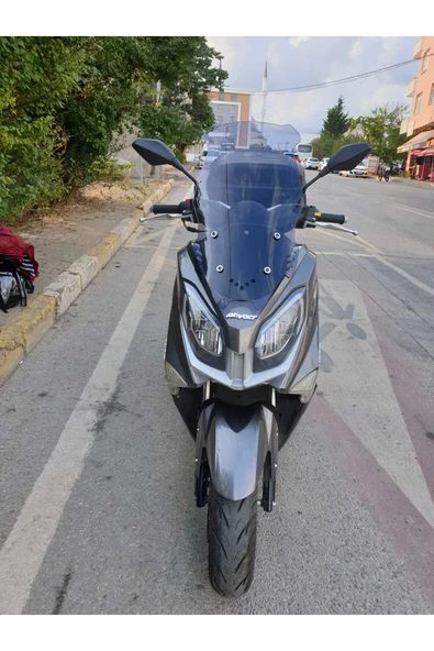 MOTOCAM Revolt Rm5 Siperlik Ön Cam 2020-2021 Model 75cm Füme Renkli 4mm UZUN CAM ürün görseli