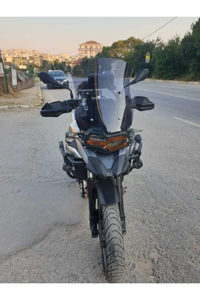 MOTOCAM Bmw F750 GS Siperlik Ön Cam 2018-2023 Model 48cm Füme Renkli 4mm ürün görseli