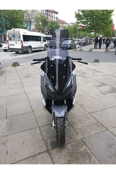 MOTOCAM Moto Gusto Dream 150 Siperlik Ön Cam 2023-2025 Model 78cm Füme Renkli 4mm UZUN CAM ürün görseli