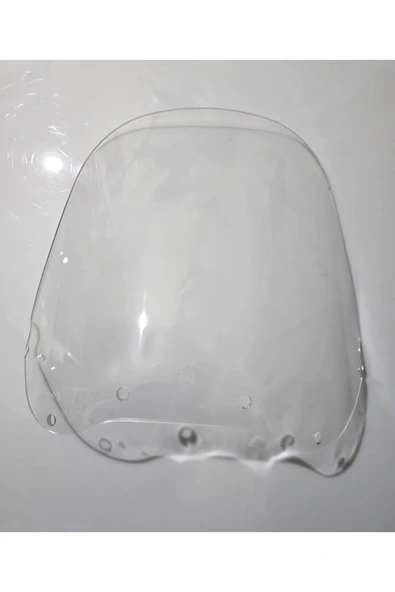 MOTOCAM Honda Afrika Twin XRV 750 Siperlik Ön Cam 1998-2003 Model 38cm Şeffaf Renkli 4mm - Resim 3