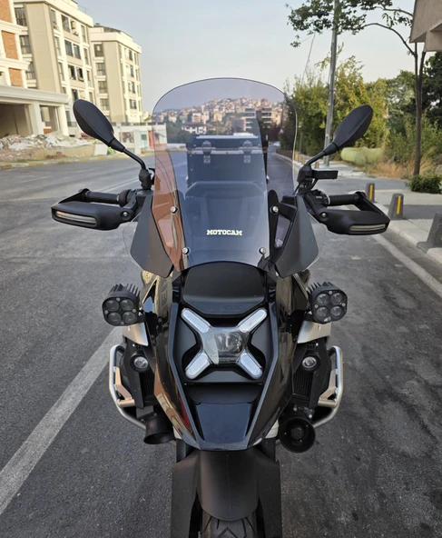 MOTOCAM BMW R 1300 GS Siperlik Ön Cam 2023-2025 Model 48cm Füme Renkli 4mm ürün görseli