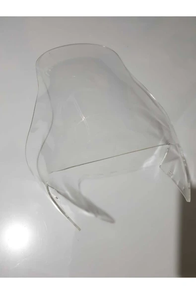 MOTOCAM Bmw F650 ST Siperlik Ön Cam 1993-2000 Model 58cm Şeffaf Renkli 4mm - Resim 3