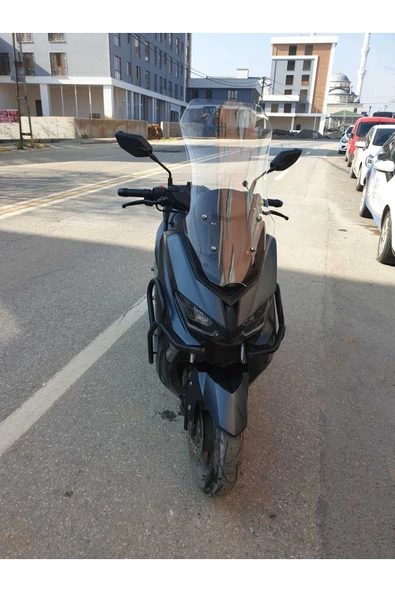 MOTOCAM RKS Grace PRO Siperlik Ön Cam 2023-2025 Model 57cm Şeffaf Renkli 4mm ürün görseli