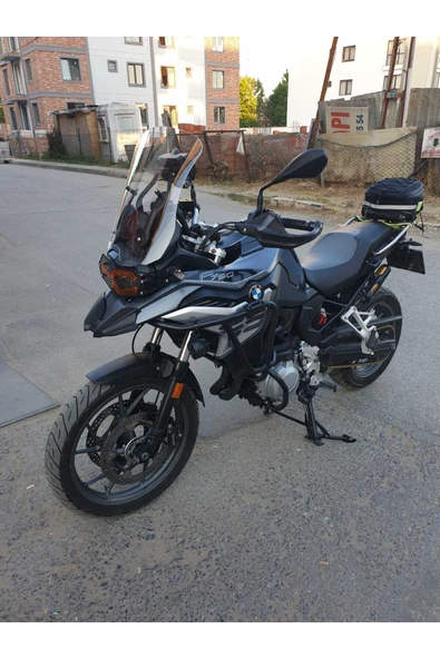 MOTOCAM Bmw F750 GS Siperlik Ön Cam 2018-2023 Model 48cm Şeffaf Renkli 4mm - Resim 3